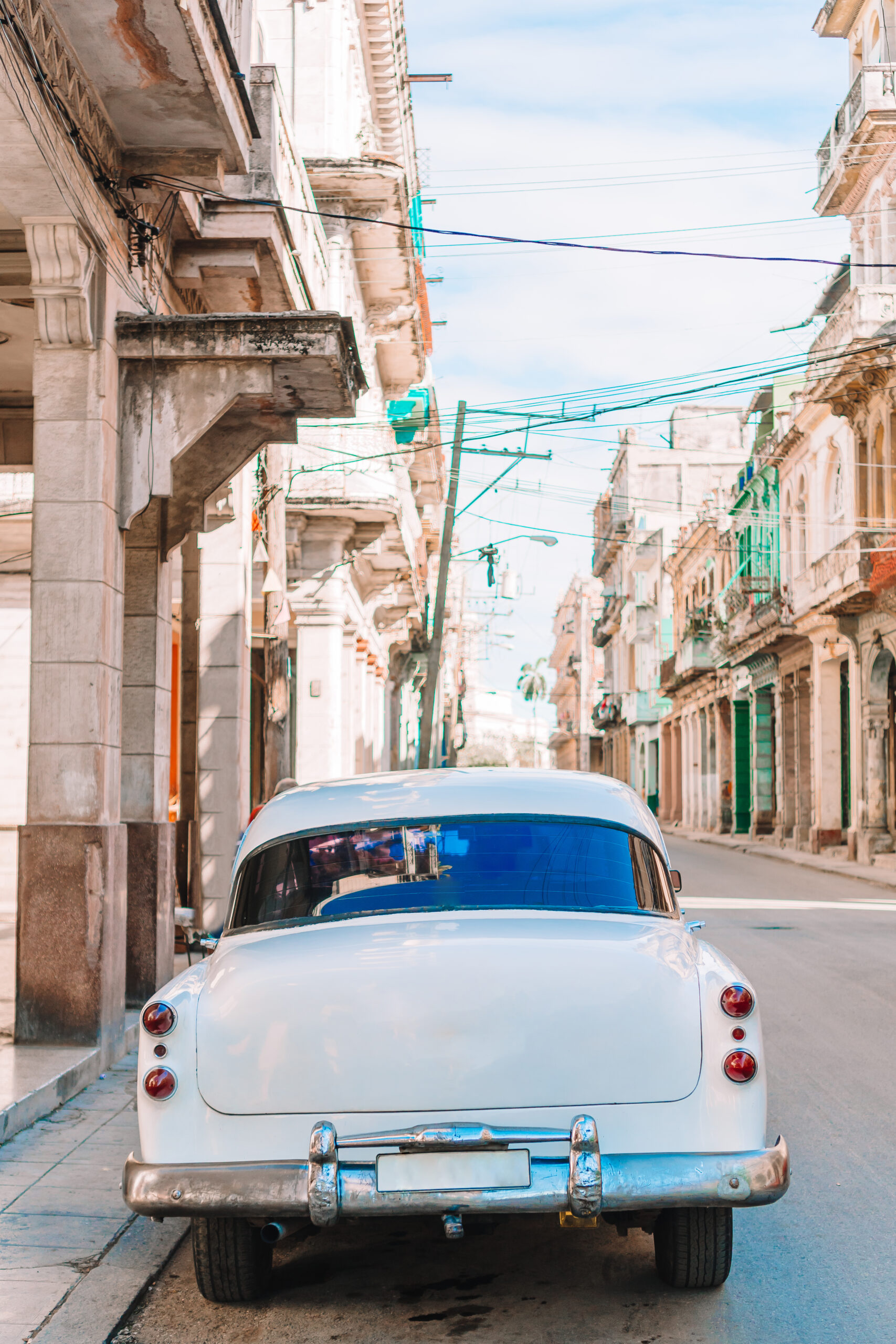 Cuba. The most popular transportation for tourists are used as taxis.